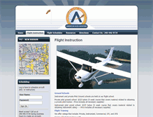 Tablet Screenshot of americanacesaviation.com